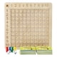 thumbnail image 4 of Juego de mesa de madera, juguetes educativos Montessori 9X9, juguetes de conteo para niños de 7 a 14 años, 4 of 8