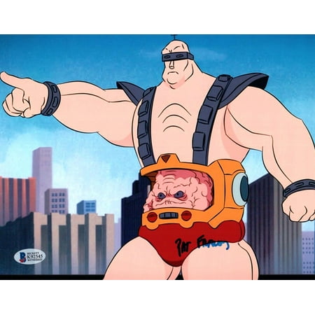 Pat Fraley Signed Autographed 8X10 Photo Tmnt Kranc Voice Bas K92545