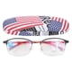 thumbnail image 1 of Gafas de lectura, gafas para presbicia con zoom, gafas de lectura unisex azules, gafas de bloqueo de luz azul, valor inmejorable, 1 of 8