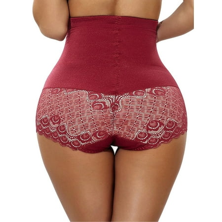 

SAYFUT Women s Butt Lifter Control Panty Body Shaper Ultra Firm Control Shapewear Seamless Shaping Brief Panty Black/Nude/Red Size XS-3XL