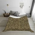 thumbnail image 7 of Vsdgher Leopard1 Pattern Fleece Throw Blanket, Horizontal Fleece Bedding Home Decor for Couch & Bed All Season Use -80"x60", 7 of 7