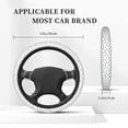 thumbnail image 3 of Uemuo Turtle Printed Car Elastic Steering Wheel Cover - Universal Car Accessory for Diverse Cars Anti-Slip, and Comfortable- 15", 3 of 8