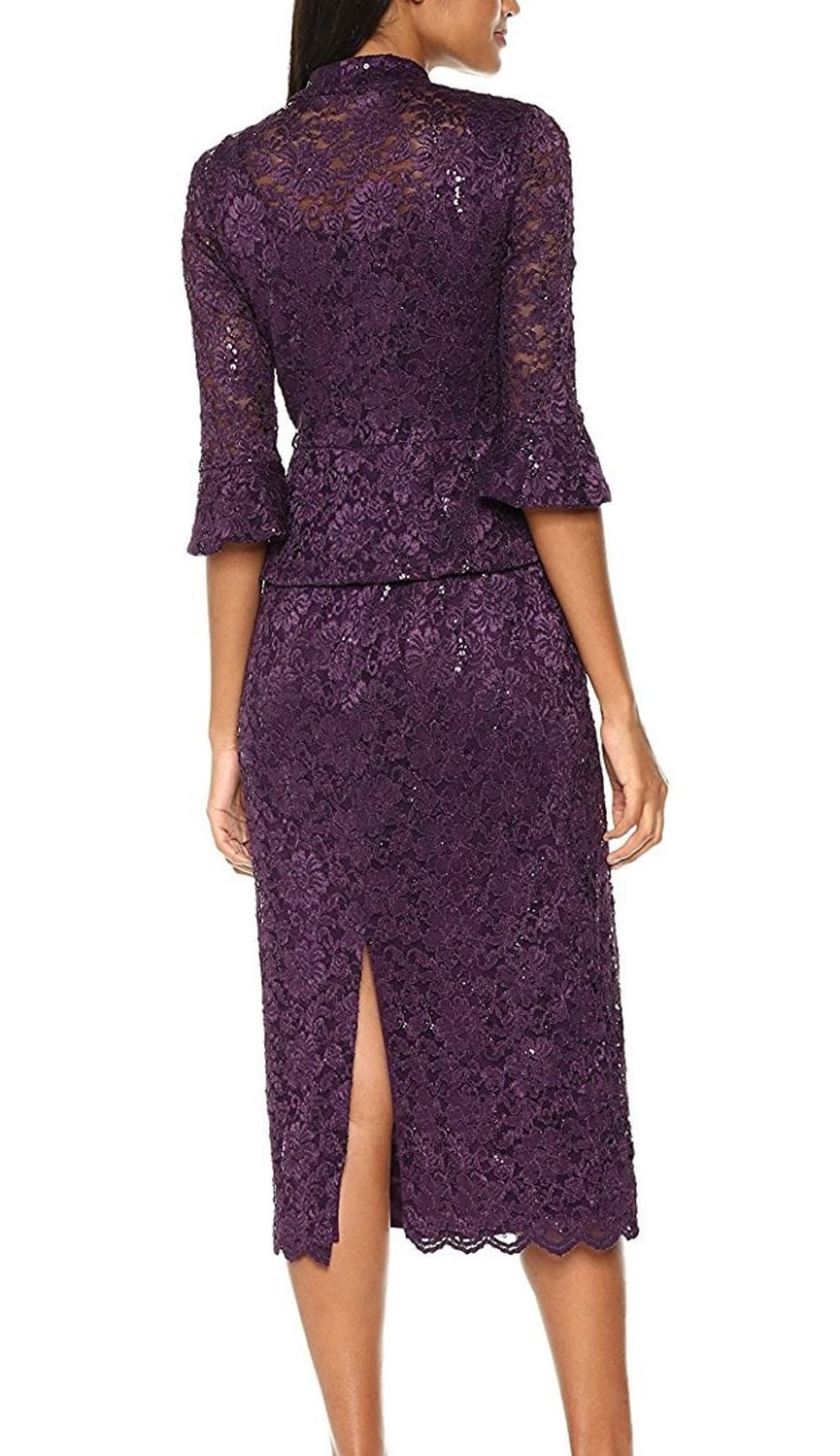 r&m richards lace jacket dress