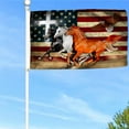 thumbnail image 3 of Cayyon Horses Grommet Flag 3x5Feet Banner with 2 Brass Grommets, 3 of 4