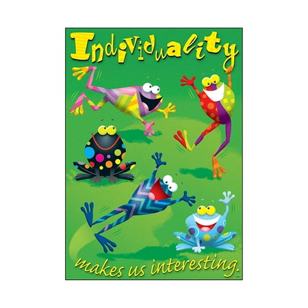 - INDIVIDUALITY MAKES US INTERESTING ARGUS LARGE POSTER