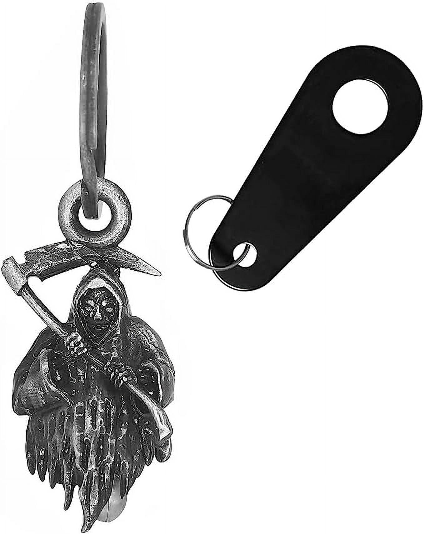 Dream Apparel Campanella Portafortuna Per Moto Con Appendino - Accessorio Moto Per Buona Fortuna E Guida Sicura (Key Chain Bell) - 4