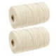 RXIRUCGD 3mm x 200m Macrame Cotton Cord for Wall Hanging Dream Catcher 2PCS Cadeaux de Décoration pour la Maison – image 2 sur 6