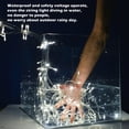 thumbnail image 3 of 448LED Waterproof String Fairy Curtain Corded Lights 8 Flashing Modes Christmas Decro White, 3 of 9