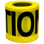 Manufacturer Varies Barricade Tape, Yellow, 300 ft L, 3 in 16100