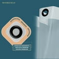 thumbnail image 4 of Moorefield Solid PEVA Shower Liner with Black Grommets, Soft-Touch, 72" x 72", Clear, 4 of 7