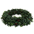 thumbnail image 4 of 3rd Street Inn Extra Large English Holly Wreath - 1 Pack, 4 of 4