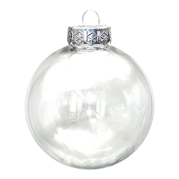 Winter Wonderland Clear Christmas Ball Ornament Indoor/Outdoor Christmas Tree Decoration Fall Wedding Birthday Halloween Thanksgiving Christmas Holiday Decor