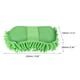 thumbnail image 2 of Guantes de limpieza de microfibra chenille Uxcell, esponja de lavado, mitón, verde, 2 of 5