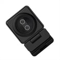 thumbnail image 2 of Caméra Web 12MP 4K 30fps Double Objectif USB avec Microphone Mise au Point Automatique Caméra en Direct Zoom 20X pour Diffusion en Direct, 1 * Caméra Binoculaire 1 * Télécommande, Noir, 2 of 6