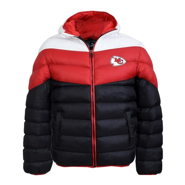 CHAMARRA PARA CABALLERO KANSAS CITY CHIEFS MARCA NFL 100% ORIGINAL NFL NFL DEPORTIVO