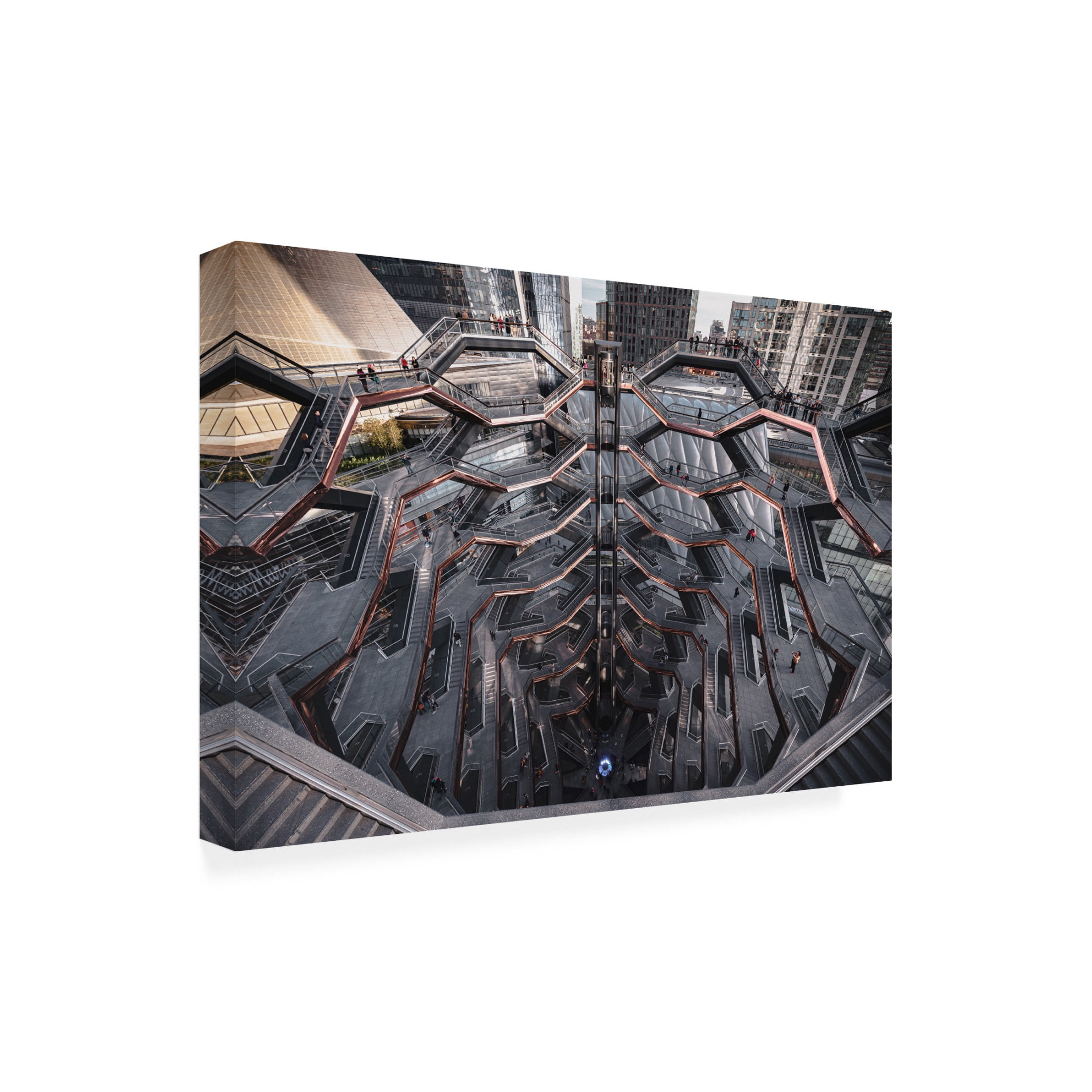 Trademark Fine Art Marco Tagliarino Wide Vessel Canvas Wall Art
