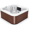 Luxuria Spas Augusta 4-Person 28-Jet Plug and Play Hot Tub with Ozonator