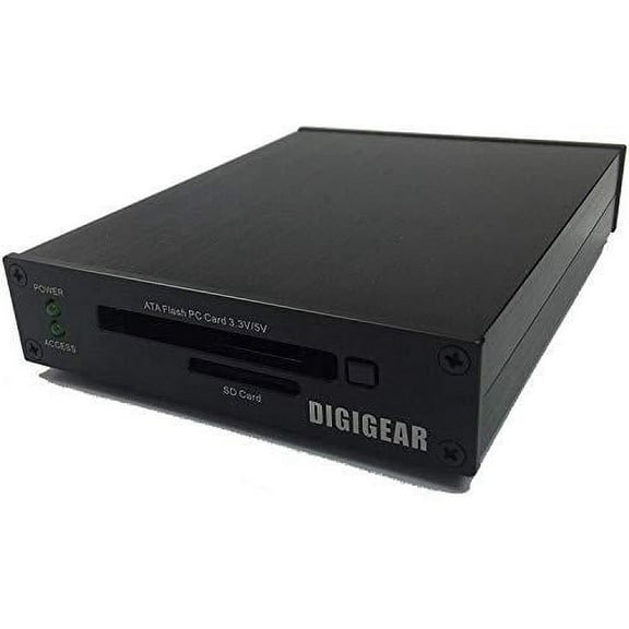 uatasd digigear ata flash pcmcia pc card & sd/sdhc/sdxc to usb 3.0 industrial grade card reader