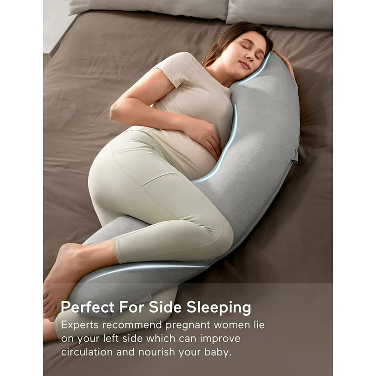 Can't Sleep While Pregnant?  The Best Pregnancy Pillow for Side Sleep