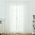 thumbnail image 6 of SPRING PARK 1Pc Star Printed Voile Curtain Living Room Bedroom Drap Sheer Window Screening Tulle, 6 of 7