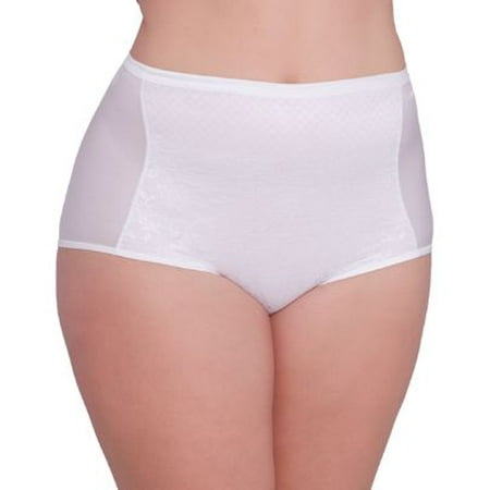 

Vanity Fair Women s Smoothing Comfort Brief Panty with Lace Style 13262