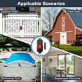 thumbnail image 2 of Outdoor Door Window Magnetic Alarm Wireless Sensor Waterproof Monitor, 2 of 5