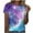 Style 01, variant on Womens T-shirts 2025 New Starry Sky Print Shirts Summer Short Sleeve Top Casual Round Neck Blouses Loose Pullover Tops Style 03 M