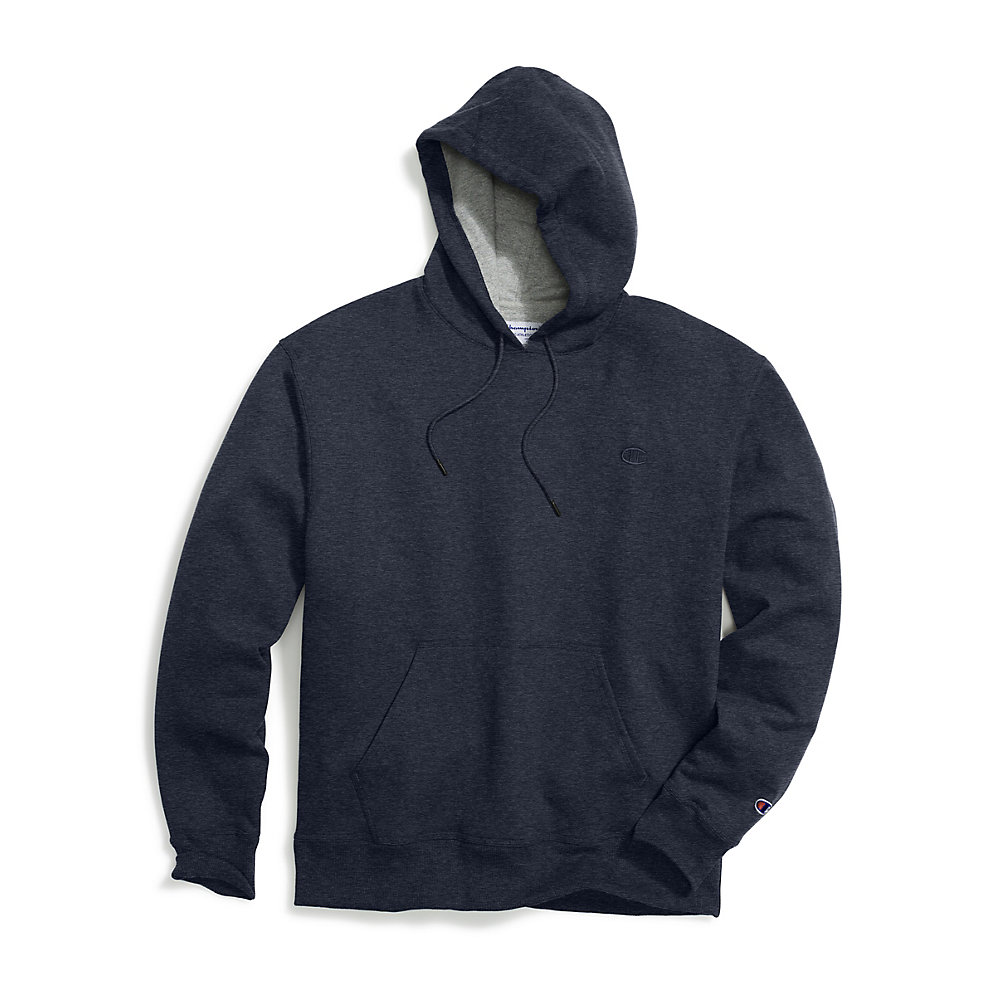 champion men's powerblend fleece sweatshirt