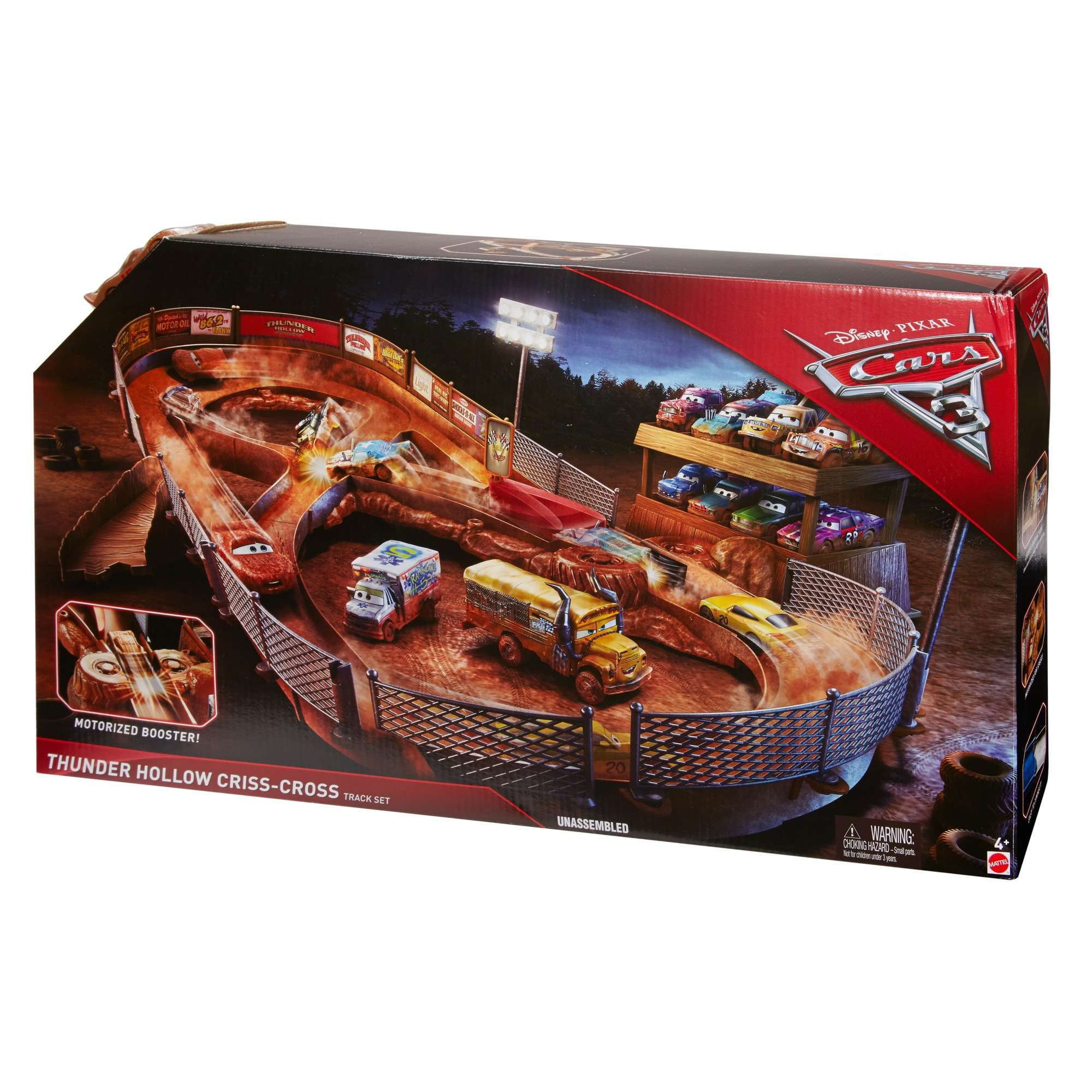 lightning mcqueen race track walmart