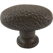 Top Knobs M72 Warwick 1-1/4" Oval Cabinet Knob From The Chateau Collection - Rust