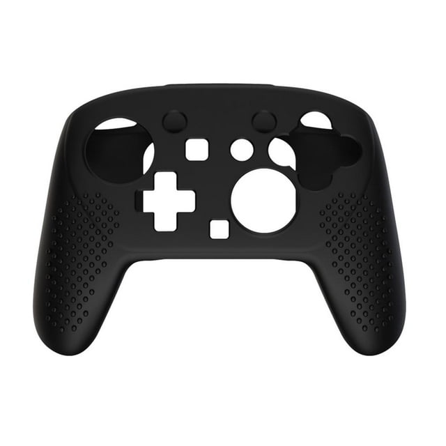 Silicone Protective Cover for Switch 2 Pro Controller, Anti-Fall Wear-Resistant Grip Sleeve, Soft Touch Gaming Gamepad Skin Black