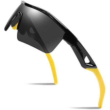 FEISEDY Kids Teens Sports Polarized Sunglasses TR90 Frame Boys Girls Cycling B2454