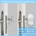 thumbnail image 5 of 24PCS Door Knob Wall Door Stopper, Door Knob Wall Protector, Reusable Gel Wall Clear Door Bumpers, Door Handle Stopper, for Wall and Door, 5 of 6