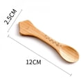 thumbnail image 1 of Sonbest Japanese Style Wooden Spoon Cute Cartoon Children Mini Spoon Ice Cream Desserts Wood Spoon Teaspoon Kitchen Accessories Style 1, 1 of 7