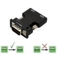 thumbnail image 2 of Adaptador HD 1080P Compatible Con A VGA Convertidor Audio Y Video Digital A Analógico para PC, 2 of 6