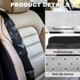 thumbnail image 5 of Uorisanigo Elegant Butterfly 2-Pack Universal Car Seat Belt Pads Cover Flannel Seatbelt Cushion Soft Helps Protect You Neck and Shoulder from The Seat Belt Rubbing, 5 of 7