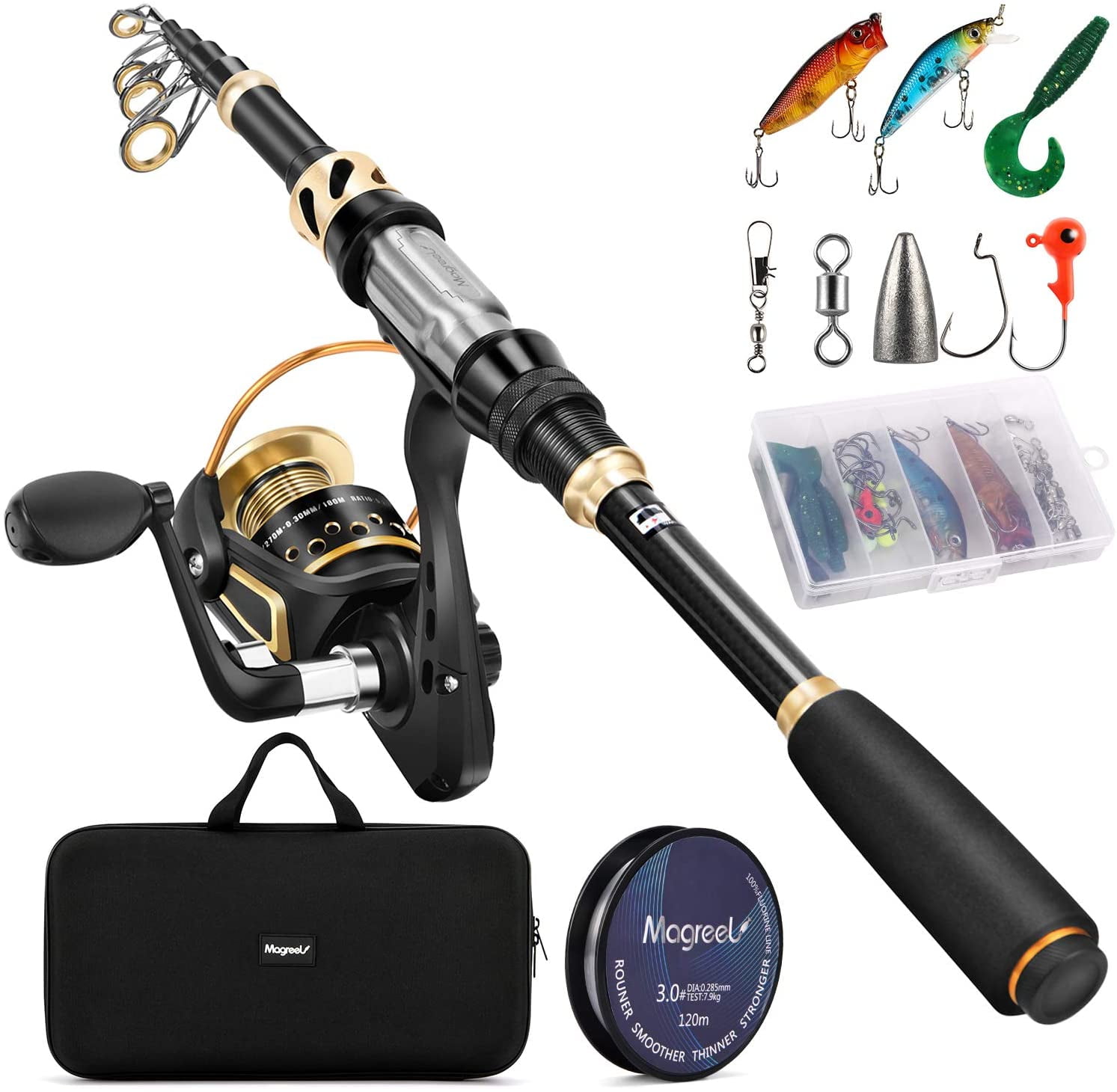 telescopic fishing rod