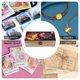 thumbnail image 5 of Grandes Héroes Caja Organizadora de Madera Rústica - Caja Decorativa Multifuncional para Escritorio, Hogar, Oficina, Joyas y Manualidades, 5 of 6