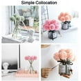 thumbnail image 6 of 10Pcs Artificial Fake Flower Plants Silk Chrysanthemum Ball Hydrangea Arrangements Wedding Bouquets Decor Home Kitchen Garden Party Table Floral Centerpieces DIY(Dark Pink), 6 of 13