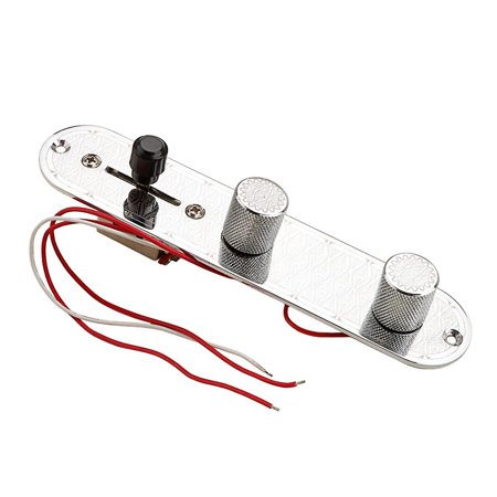 Loaded control board pre-wired 3-way control board with wiring harness compatible with guitar parts