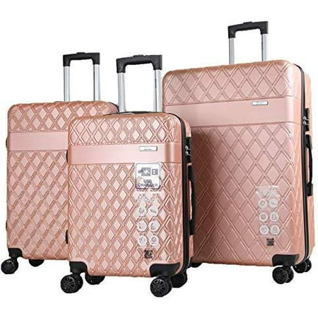 sammy's soft goods luggage rose gold