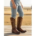 thumbnail image 2 of Bota Vaquera Larga Para Niña Wildcat® Color Tan Super Comoda beige 18, 2 of 8