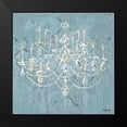 thumbnail image 2 of French-Roussia, Heather A. 12x12 Black Modern Framed Museum Art Print Titled - New Chandelier II, 2 of 5