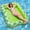 Green, variant on Inflatable Tanning Pool Lounger Float, Blow up Pool Floats Adult with Pillow and Drink Holder, Sunbathing Tanning Bed Water Sun tan Tub for Backyard Beach