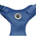 thumbnail image 4 of Vibrant Life Polyester Mesh Adjustable and Reflective Dog Walking Harness, Blue, L, 4 of 9