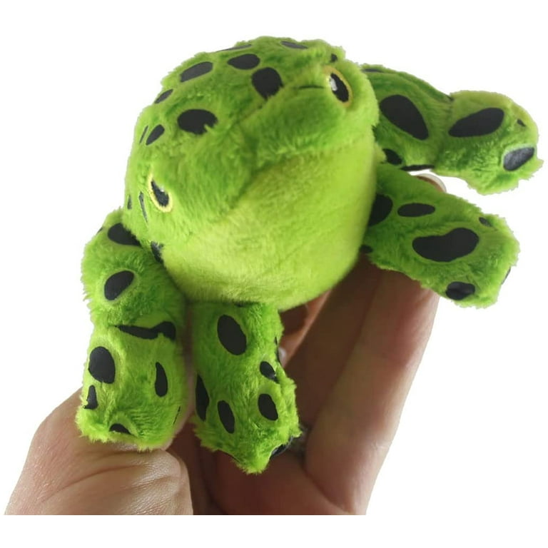 Little Frog Plushies Cute Mini Small Animals Figurines For Garden