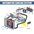 thumbnail image 4 of Unique Bargains Coolant Radiator Reservoir Tank 2215000349 Overflow Expansion Bottle with Cap and Sensor for Mercedes-Benz CL63 2014, 4 of 7