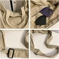 thumbnail image 5 of LinYooLi Canvas Hobo Bags for Women & Men, Shoulder Crossbody Bag Y2k Grunge Hippie Tote Messenger Bag for Work, Shopping, Travel, 5 of 7