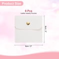 thumbnail image 2 of Uxcell 6 Pcs Mini Bolsa de Joyería, 8 Pulgadas Bolsas de Joyería Pequeñas de Cuero PU Suave para Mujeres, 2 of 7