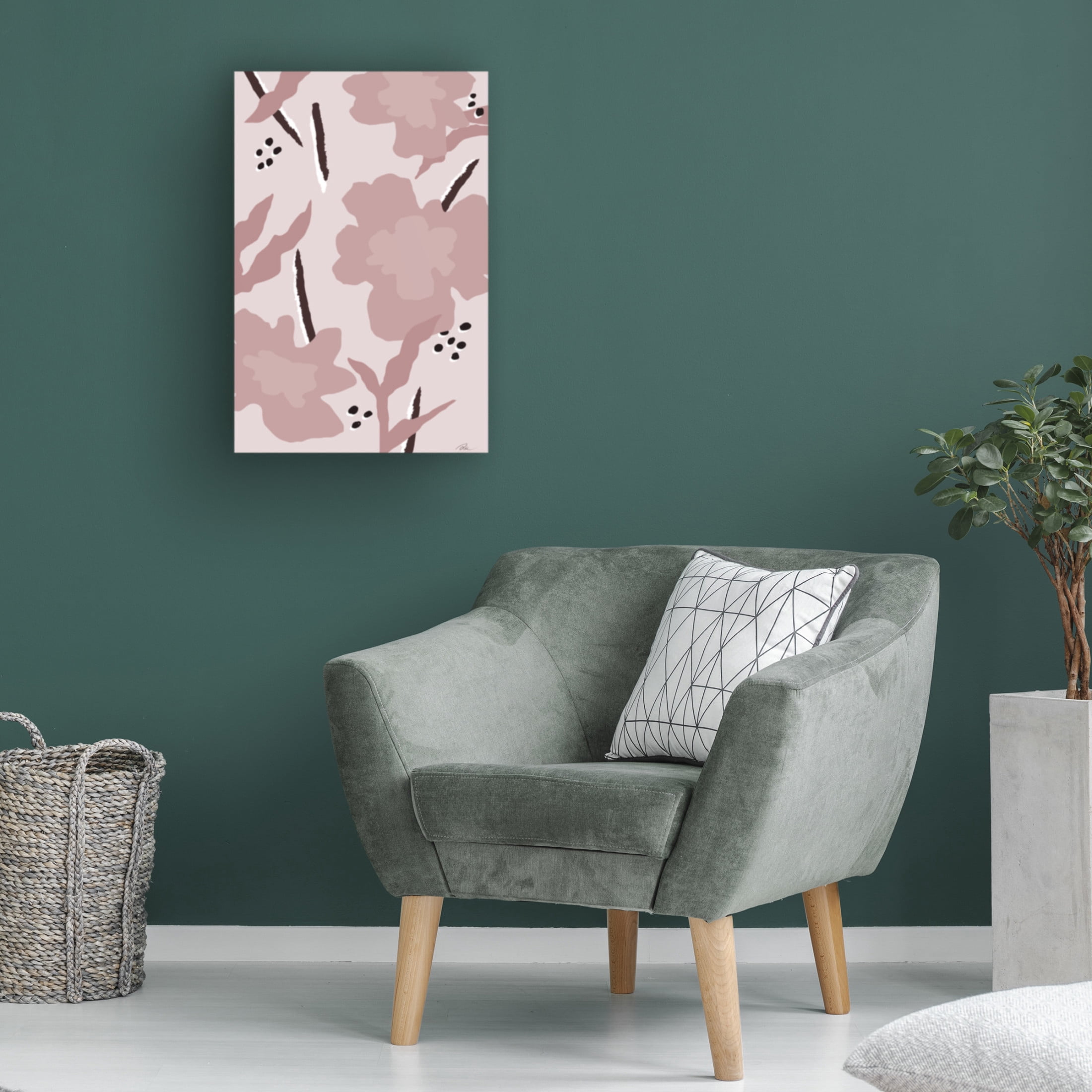 Trademark Fine Art Pictufy Studio II Flowers Red Canvas Wall Art
